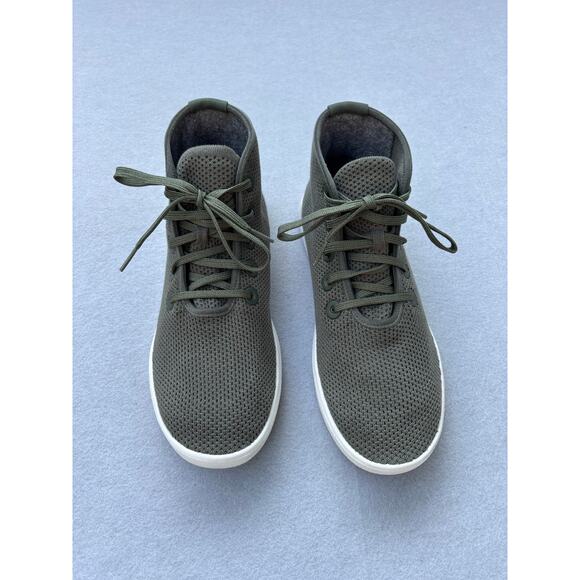 Mens Allbirds Tree Toppers Athletic Sneakers Olive Green high top US 10 EU42 - Picture 4 of 10